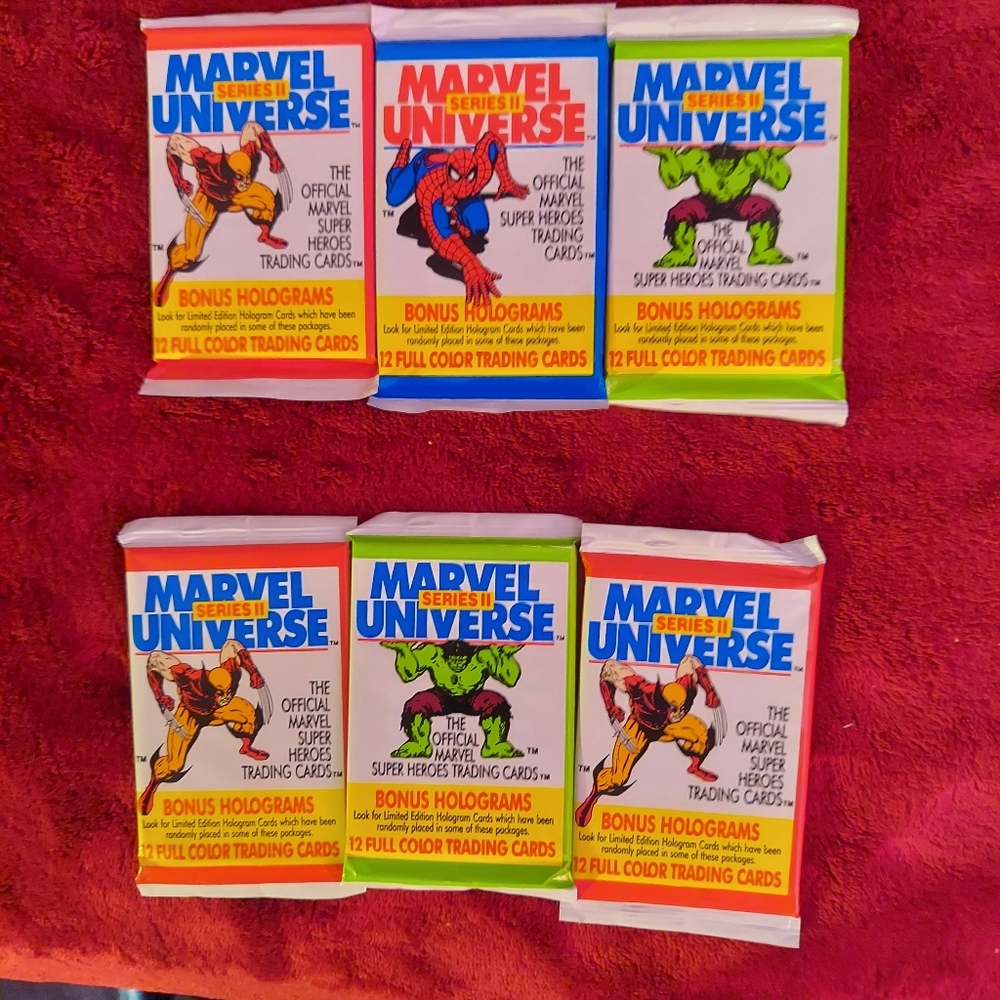 3 packs of marvel series 2 sealed combo - Picture 4 of 5